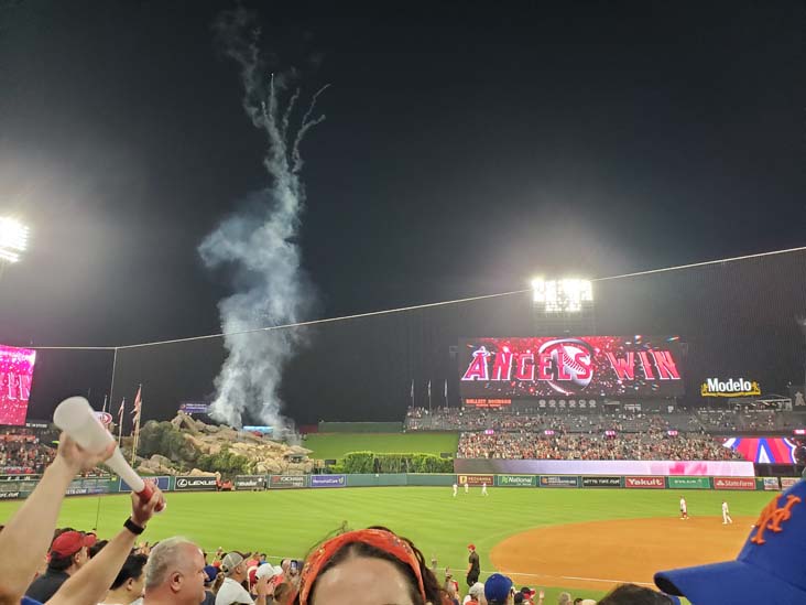 Angels vs. Mets, Angel Stadium, Anaheim, California, August 3, 2024