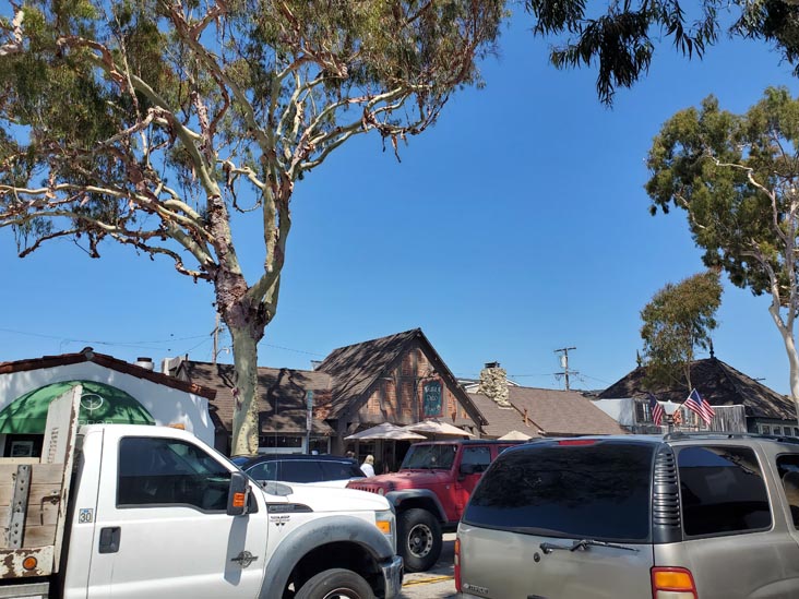 Marine Avenue Between Park Avenue and Balboa Avenue, Balboa Island, Newport Beach, California, July 31, 2024