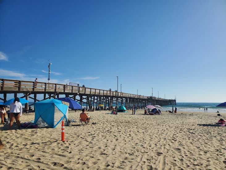 Newport Pier, Balboa Peninsula, Newport Beach, California, August 5, 2024