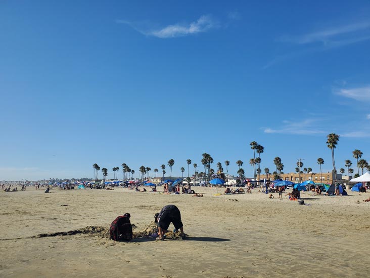 Beach Near Newport Pier, Balboa Peninsula, Newport Beach, California, August 5, 2024