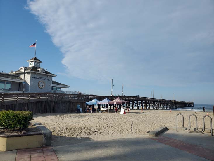 Newport Pier Next To Dory Fleet Fish Market, 2111 West Oceanfront, Newport Beach, California, August 2, 2024