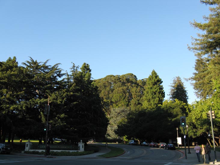 Oxford Street and West Entrance, University of California-Berkeley, Berkeley, California