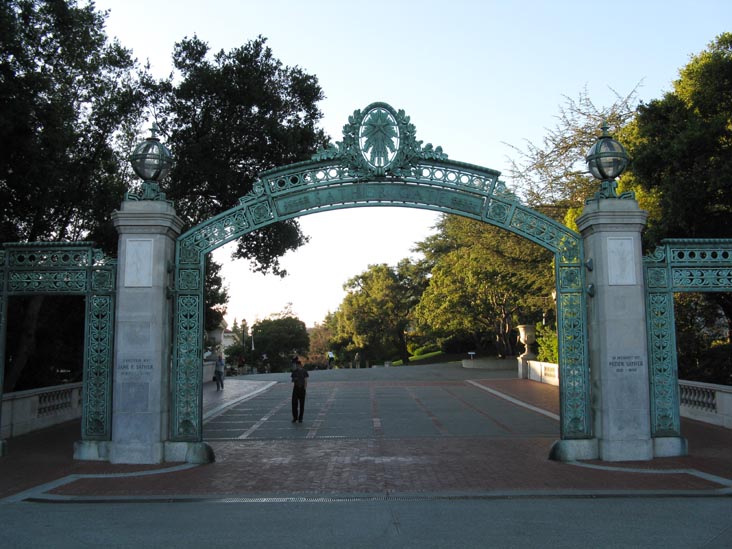Sather Gate, University of California-Berkeley, Berkeley, California