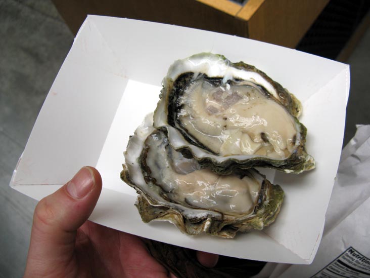 Oysters, San Francisco Fish Company, Ferry Building, The Embarcadero, San Francisco, California