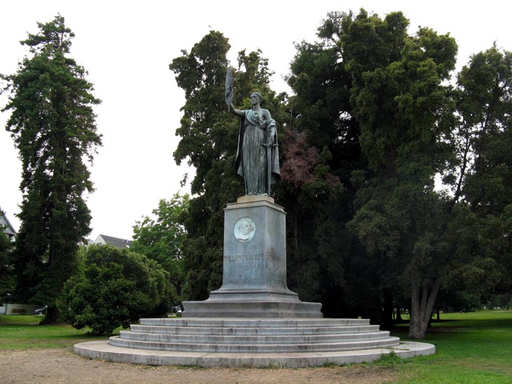 William McKinley Statue, The Panhandle, Haight-Ashbury, San Francisco, California