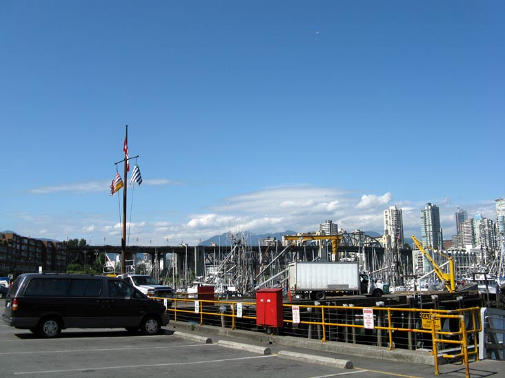 Burrard Street Bridge From Go Fish, 1505 West 1st Avenue, West Side, Vancouver, BC, Canada