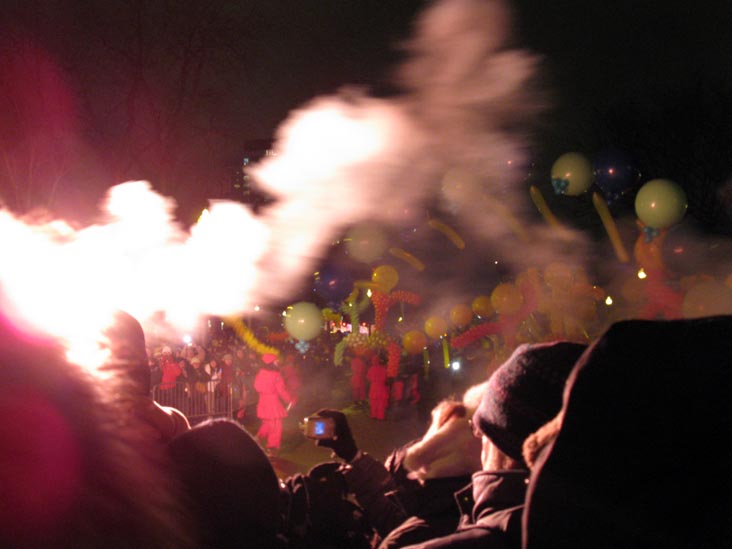 Night Parade, Grande Allée, 2010 Carnaval de Québec (Quebec Winter Carnival), Québec City, Canada, February 13, 2010