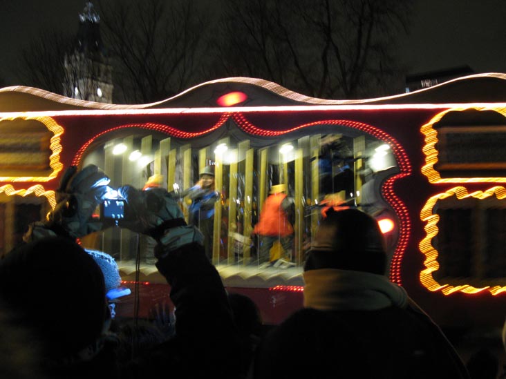 Night Parade, Grande Allée, 2010 Carnaval de Québec (Quebec Winter Carnival), Québec City, Canada, February 13, 2010