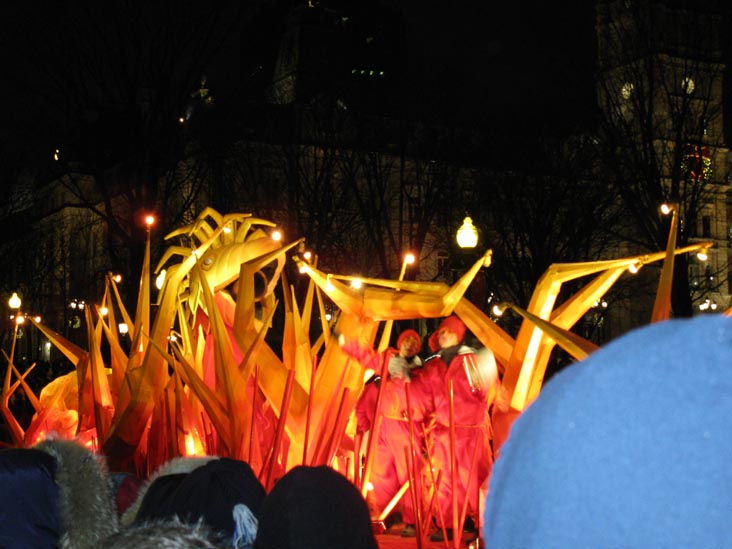 Night Parade, Grande Allée, 2010 Carnaval de Québec (Quebec Winter Carnival), Québec City, Canada, February 13, 2010