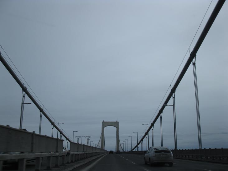 Pont Pierre-Laporte/Pierre Laporte Bridge Between Québec City and Lavis, Québec, Canada, February 14, 2010