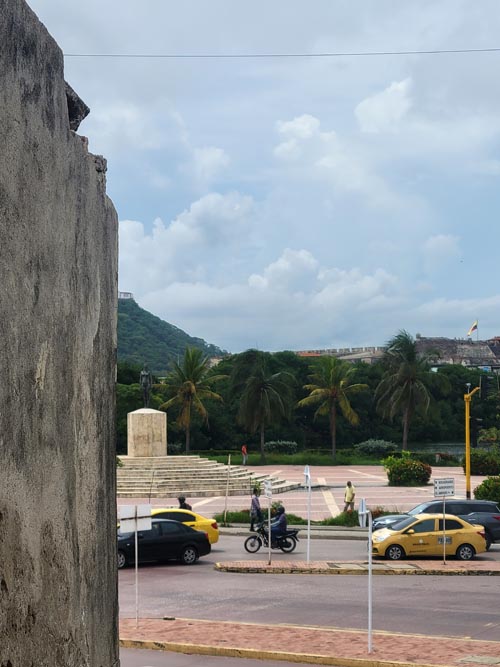 View Toward Castillo de San Felipe From Old Town, Cartagena, Colombia, July 5, 2022