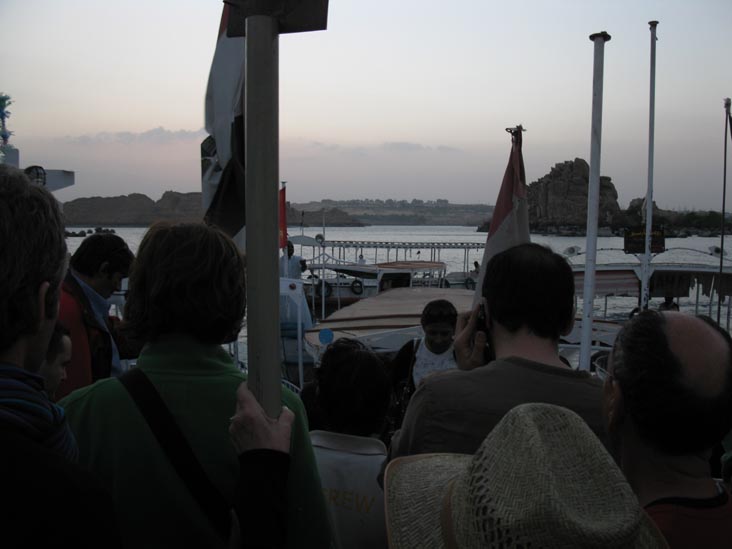 Philae Temple Boat Dock Area, Aswan, Egypt