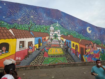 Ataco Mural, Concepción de Ataco, El Salvador, August 9, 2024