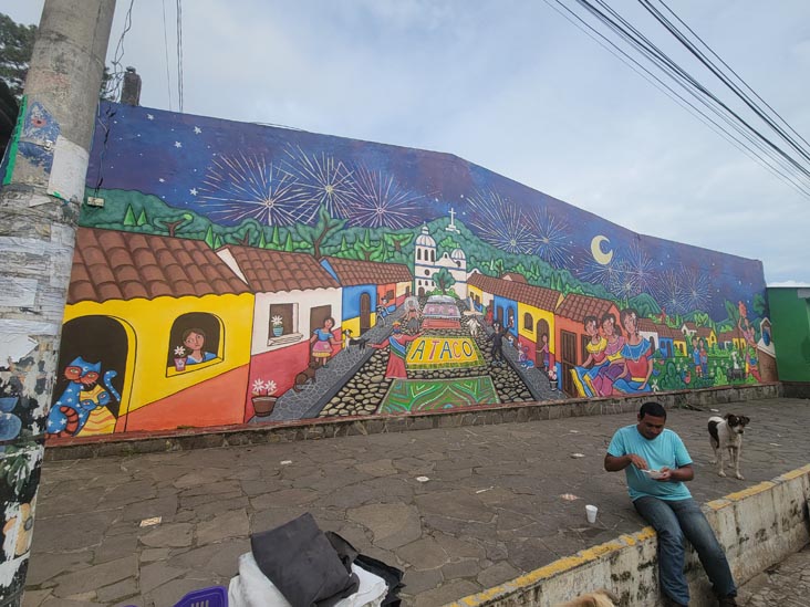 Ataco Mural, Concepción de Ataco, El Salvador, August 9, 2024