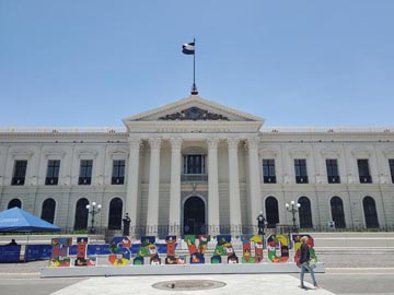 Palacio Nacional de El Salvador, Plaza Gerardo Barrios, San Salvador, El Salvador, August 7, 2024