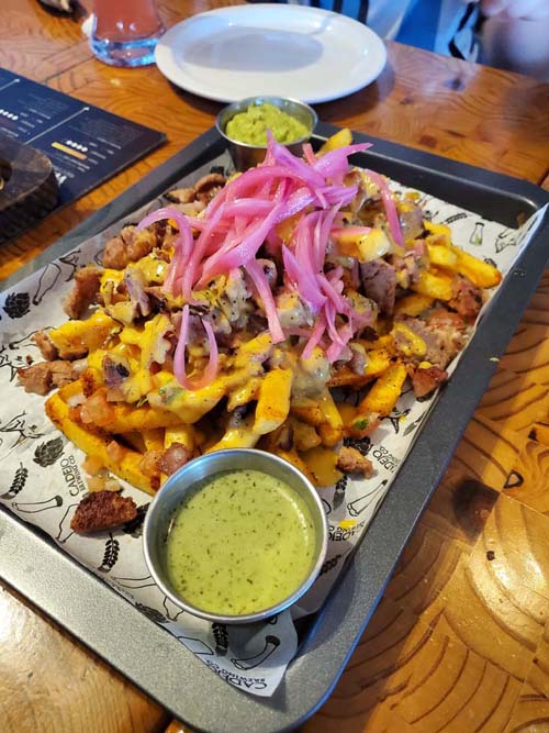 Fries, Cadejo Brewing Company, San Salvador, El Salvador, August 14, 2024