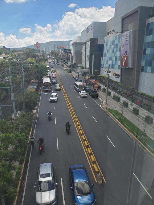 View From Millennium Plaza Skyway Connector, Centro Comercial Galerias, San Salvador, El Salvador, August 15, 2024