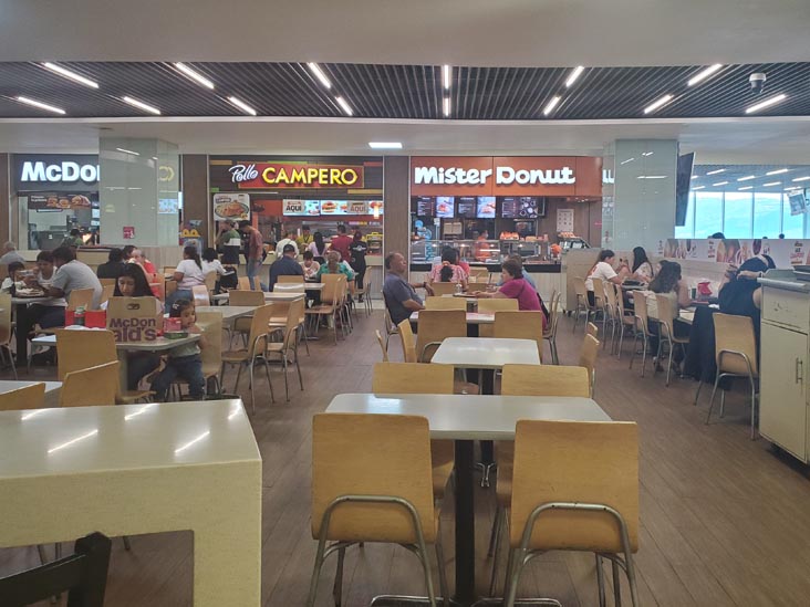 Food Court, Centro Comercial Galerias, San Salvador, El Salvador, August 15, 2024