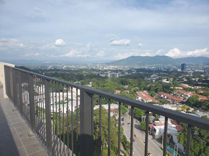 View From Altos Tower, Alameda Juan Pablo II, San Salvador, El Salvador, August 15, 2024