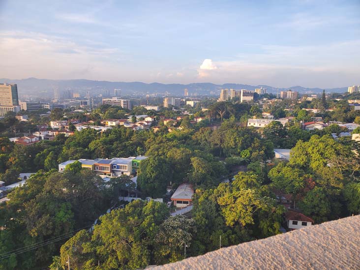 View From Altos Tower, Alameda Juan Pablo II, San Salvador, El Salvador, August 16, 2024