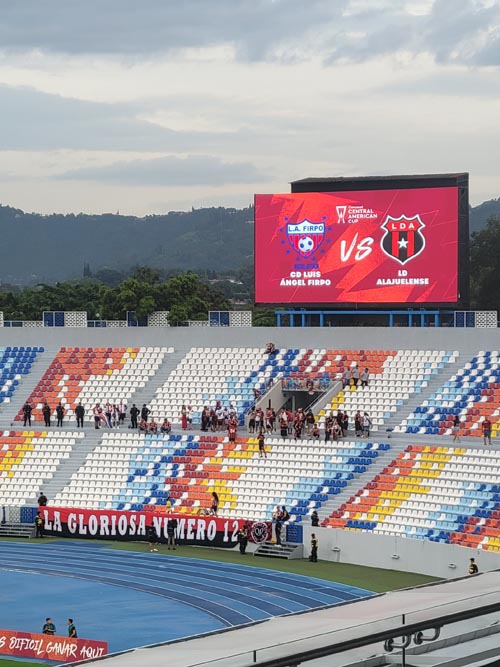 Luis Angel Firpo vs. Alajuelense, Estadio Nacional Jorge "El Mágico" González, San Salvador, El Salvador, August 7, 2024