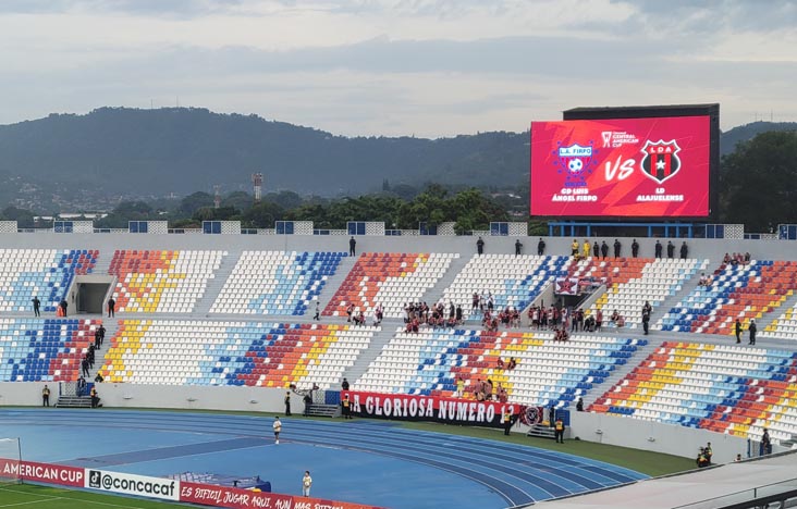 Luis Angel Firpo vs. Alajuelense, Estadio Nacional Jorge "El Mágico" González, San Salvador, El Salvador, August 7, 2024