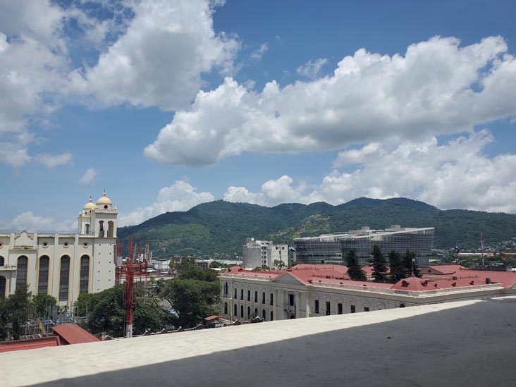 View From Rooftop Food Court, Mercado Hula Hula, Centro Histórico, San Salvador, El Salvador, August 7, 2024