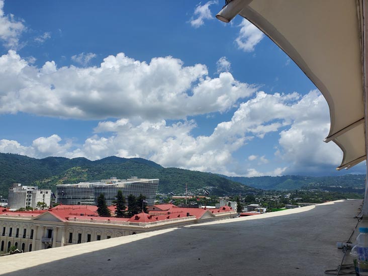 View From Rooftop Food Court, Mercado Hula Hula, Centro Histórico, San Salvador, El Salvador, August 7, 2024