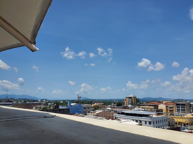 View From Rooftop Food Court, Mercado Hula Hula, Centro Histórico, San Salvador, El Salvador, August 7, 2024