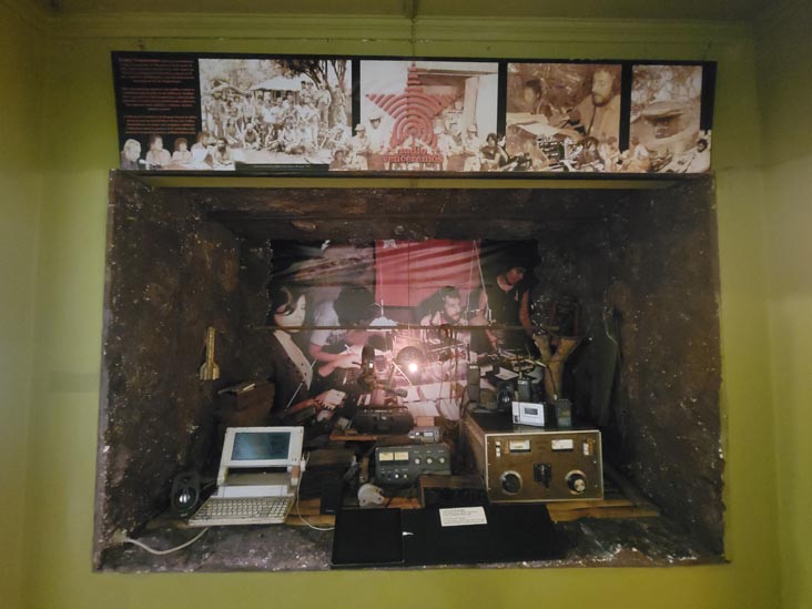 Radio Venceremos, Museo de la Palabra y la Imagen, San Salvador, El Salvador, August 15, 2024