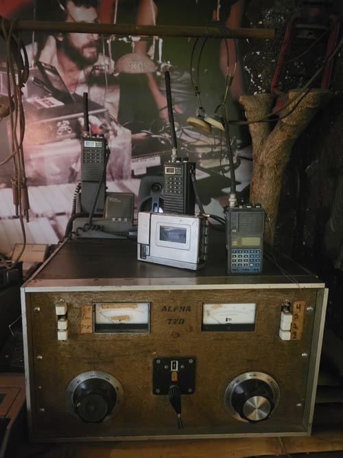 Radio Venceremos, Museo de la Palabra y la Imagen, San Salvador, El Salvador, August 15, 2024