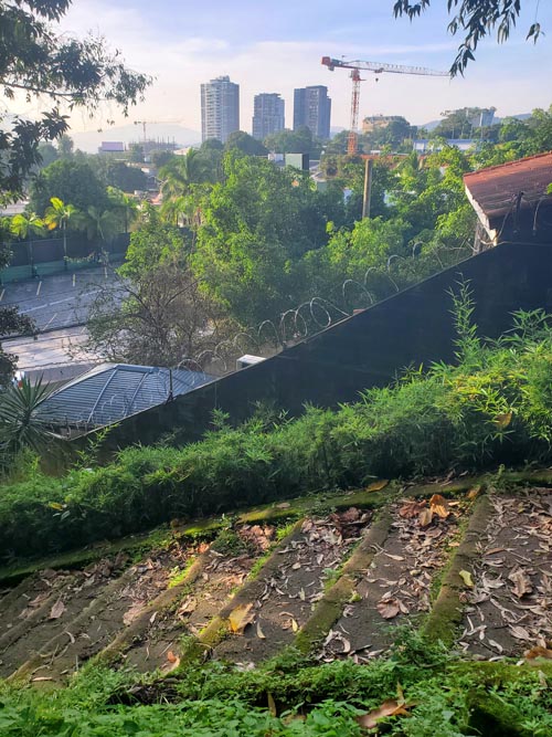 View From Parque Maquilishuat, San Salvador, El Salvador, August 16, 2024