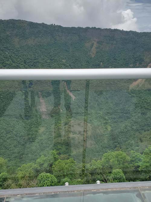 Crater and Viewing Platform, Parque Nacional El Boquerón, San Salvador Volcano, El Salvador, August 8, 2024