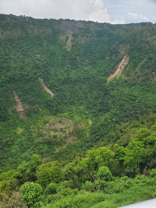 Crater, Parque Nacional El Boquerón, San Salvador Volcano, El Salvador, August 8, 2024