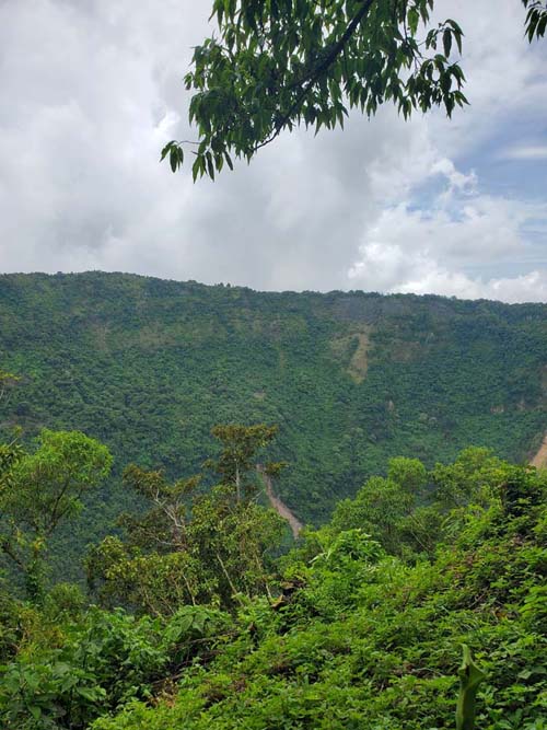 Crater, Parque Nacional El Boquerón, San Salvador Volcano, El Salvador, August 8, 2024