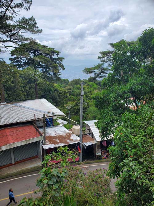 View Toward San Salvador From Parque Nacional El Boquerón, San Salvador Volcano, El Salvador, August 8, 2024