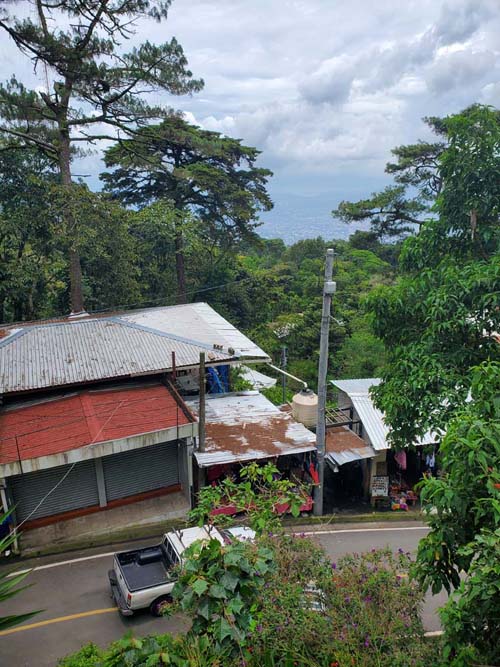 View Toward San Salvador From Parque Nacional El Boquerón, San Salvador Volcano, El Salvador, August 8, 2024