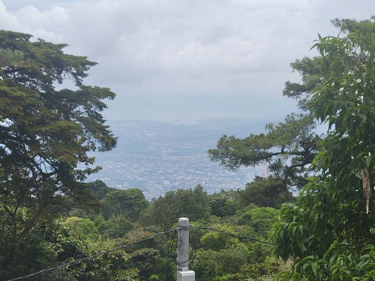 View Toward San Salvador From Parque Nacional El Boquerón, San Salvador Volcano, El Salvador, August 8, 2024