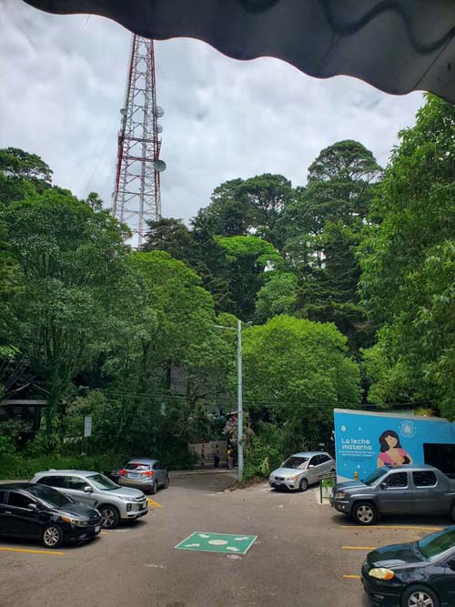 Parking Area, Parque Nacional El Boquerón, San Salvador Volcano, El Salvador, August 8, 2024