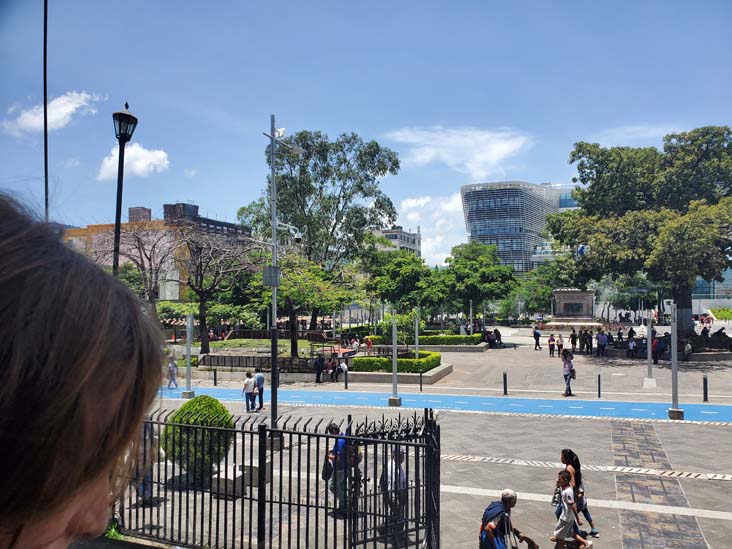 Plaza Gerardo Barrios From Catedral Metropolitana de San Salvador/Metropolitan Cathedral of San Salvador, San Salvador, El Salvador, August 7, 2024