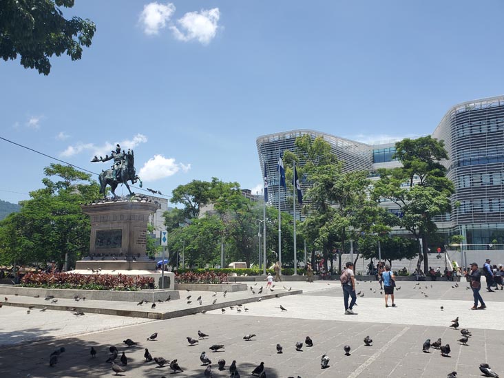 Plaza Gerardo Barrios, Centro Histórico, San Salvador, El Salvador, August 7, 2024