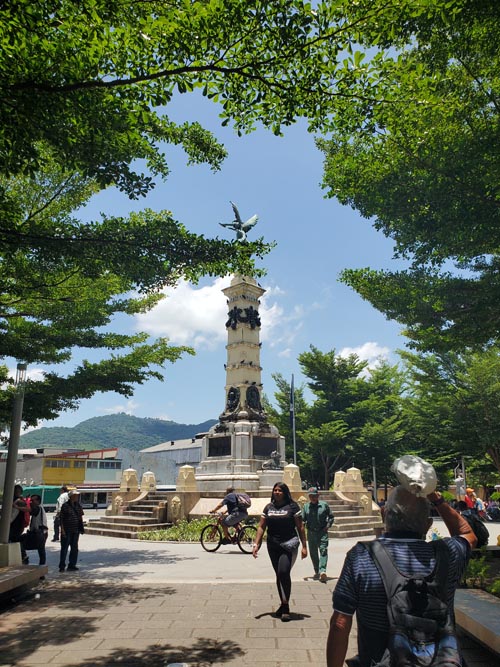 Monumento a los Próceres, Plaza Libertad, Centro Histórico, San Salvador, El Salvador, August 7, 2024