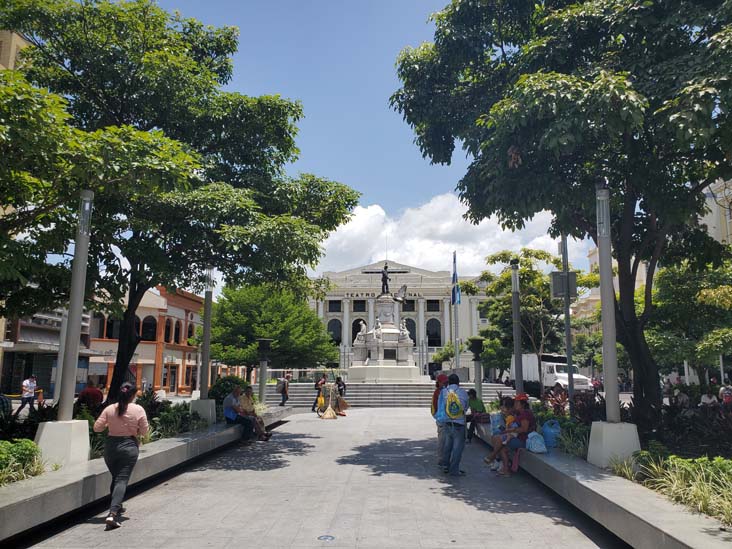 Plaza Francisco Morazán, Centro Histórico, San Salvador, El Salvador, August 7, 2024