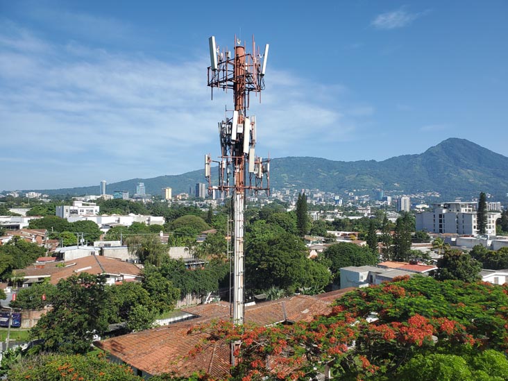 View From San Francisco Tower, Calle Los Castaños, San Salvador, El Salvador, August 6, 2024