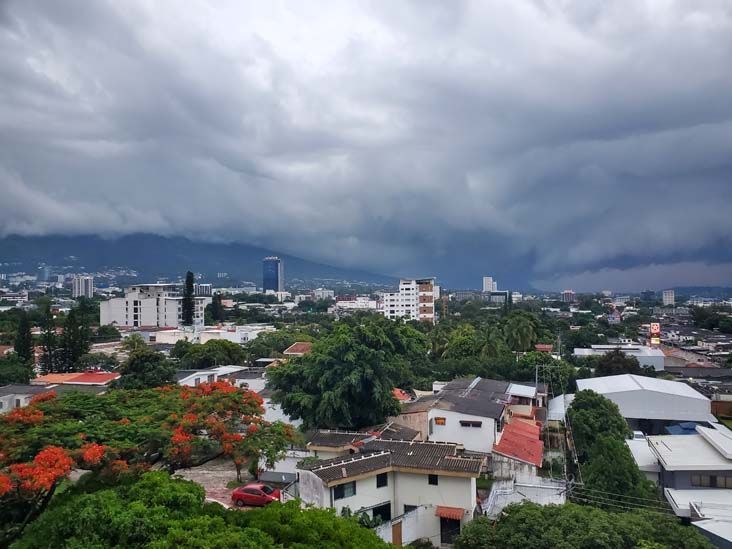 View From San Francisco Tower, Calle Los Castaños, San Salvador, El Salvador, August 6, 2024