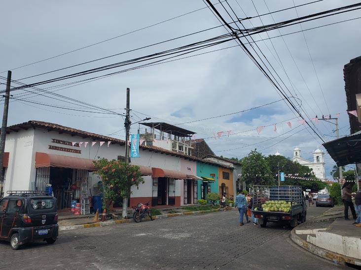 Calle Francisco Morazán at 2a Avenida Sur, Suchitoto, El Salvador, August 13, 2024