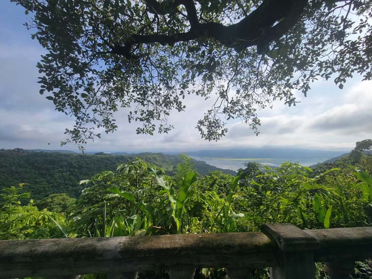 View From Villa 3 Patio, Lake Suchitlán From Hotel La Posada de Suchitlán, Suchitoto, El Salvador, August 11, 2024