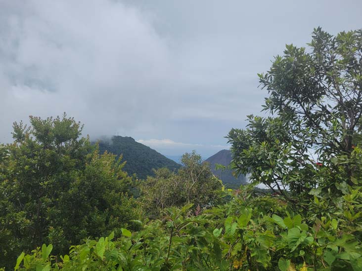 Cerro Verde and Izalco, View From Crater Trail, Volcán de Santa Ana/Santa Ana Volcano, El Salvador, August 9, 2024