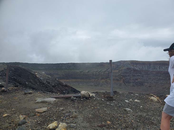 Crater Edge, Volcán de Santa Ana/Santa Ana Volcano, El Salvador, August 9, 2024