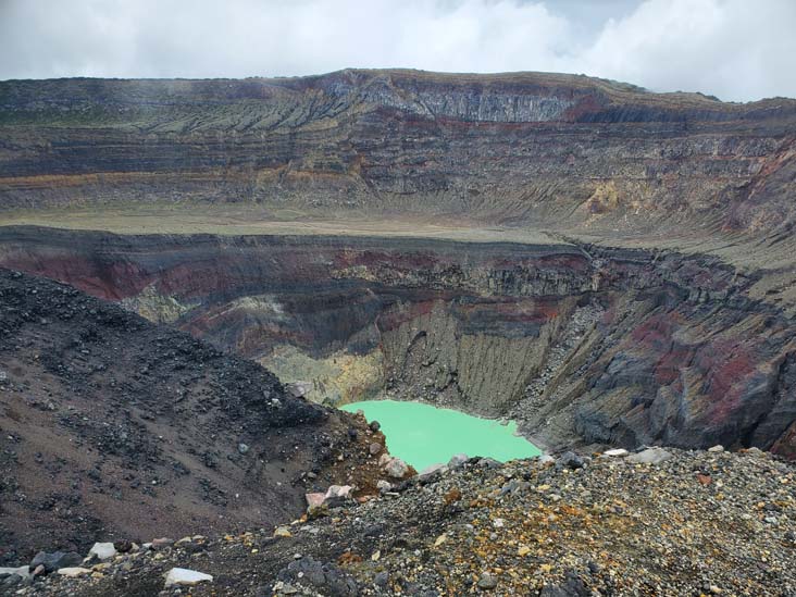 Crater Lake, Volcán de Santa Ana/Santa Ana Volcano, El Salvador, August 9, 2024